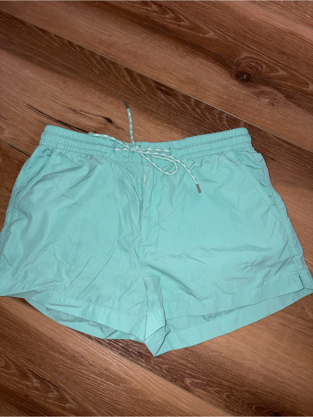 Light Teal Women’s Drawstring Shorts